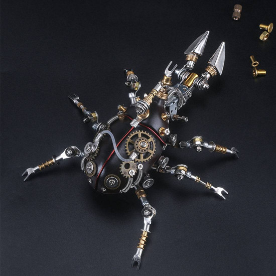 3pcs 3d metal unicorn assembly model diy mechanical kit 3pcs 3d metal unicorn assembly model diy mechanical kit