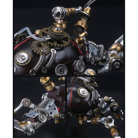 3pcs 3d metal unicorn assembly model diy mechanical kit 3pcs 3d metal unicorn assembly model diy mechanical kit