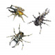 3pcs 3d metal unicorn assembly model diy mechanical kit 3pcs 3d metal unicorn assembly model diy mechanical kit