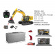 4-in-1 1/18 2.4g metal rtr rc excavator model with simulated hydraulic system pre-order 4-in-1 1/18 2.4g metal rtr rc excavator model with simulated hydraulic system pre-order