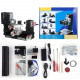 4 in 1 wire saw wood lathe sand mill handheld micro machine tool diy assembly kit 100pcs+ 4 in 1 wire saw wood lathe sand mill handheld micro machine tool diy assembly kit 100pcs+