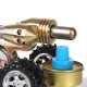 4-wheeled stirling engine powered car model steam scientific experiment educational toys 4-wheeled stirling engine powered car model steam scientific experiment educational toys