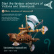 421pcs steampunk victorian fantasy spaceship wooden puzzle toy 421pcs steampunk victorian fantasy spaceship wooden puzzle toy