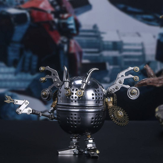 4pcs diy mechanical mini devil warrior 3d assembly model 4pcs diy mechanical mini devil warrior 3d assembly model