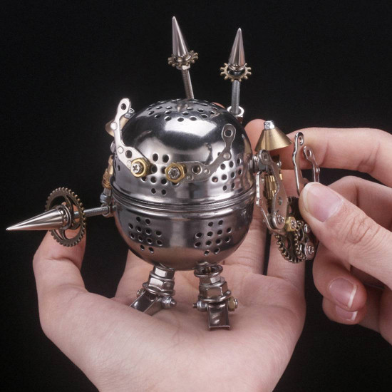 4pcs diy mechanical mini devil warrior 3d assembly model 4pcs diy mechanical mini devil warrior 3d assembly model