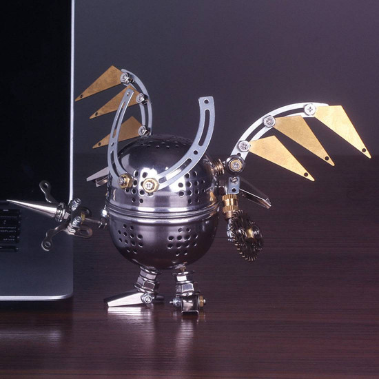 4pcs diy mechanical mini devil warrior 3d assembly model 4pcs diy mechanical mini devil warrior 3d assembly model