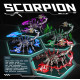 4pcs scorpions diy animal 3d metal model kits for adult 4pcs scorpions diy animal 3d metal model kits for adult