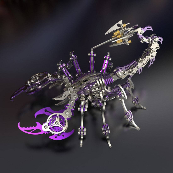 4pcs scorpions diy animal 3d metal model kits for adult 4pcs scorpions diy animal 3d metal model kits for adult