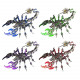 4pcs scorpions diy animal 3d metal model kits for adult 4pcs scorpions diy animal 3d metal model kits for adult