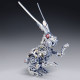 500pcs punk mechanical rabbit diy assembly model 3d metal puzzle 500pcs punk mechanical rabbit diy assembly model 3d metal puzzle