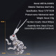 500pcs punk mechanical rabbit diy assembly model 3d metal puzzle 500pcs punk mechanical rabbit diy assembly model 3d metal puzzle