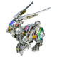 500pcs punk mechanical rabbit diy assembly model 3d metal puzzle 500pcs punk mechanical rabbit diy assembly model 3d metal puzzle