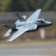 517mm wingspan rc jet fighter plane model epo ready to fly rtf - grey