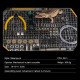 547pcs+ diy mechanical variation crocodile desktop decoration exquisite gift 547pcs+ diy mechanical variation crocodile desktop decoration exquisite gift