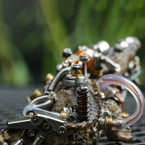 547pcs+ diy mechanical variation crocodile desktop decoration exquisite gift 547pcs+ diy mechanical variation crocodile desktop decoration exquisite gift