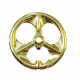 56mm diameter 6mm center bore diy accessory large flywheel for stirling engine model - golden 56mm diameter 6mm center bore diy accessory large flywheel for stirling engine model - golden