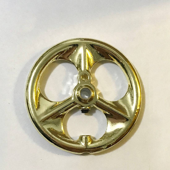 56mm diameter 6mm center bore diy accessory large flywheel for stirling engine model - golden 56mm diameter 6mm center bore diy accessory large flywheel for stirling engine model - golden