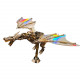 600cs diy mechanical steampunk western dragon with wing assembly 3d metal model kits 600cs diy mechanical steampunk western dragon with wing assembly 3d metal model kits
