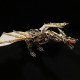 600cs diy mechanical steampunk western dragon with wing assembly 3d metal model kits 600cs diy mechanical steampunk western dragon with wing assembly 3d metal model kits
