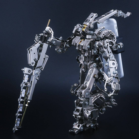 638pcs metal blade master assembly mecha model kit phone holder 638pcs metal blade master assembly mecha model kit phone holder