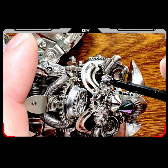 700+pcs steampunk owl diy assembly model building kits 700+pcs steampunk owl diy assembly model building kits
