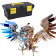 700+pcs steampunk owl diy assembly model building kits 700+pcs steampunk owl diy assembly model building kits
