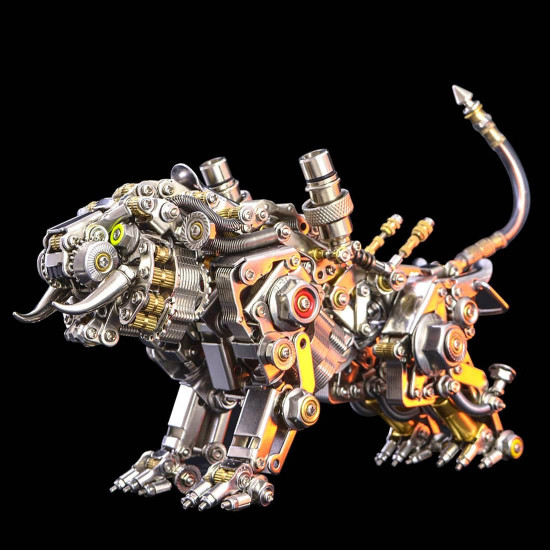 700pcs+ bengal tiger 3d assembly metal model kits 700pcs+ bengal tiger 3d assembly metal model kits