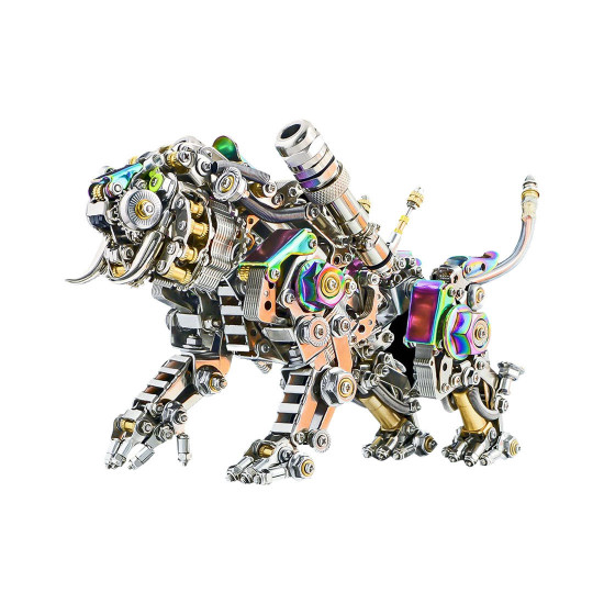 700pcs+ colorful bengal tiger 3d metal model assembly building kit for adults 700pcs+ colorful bengal tiger 3d metal model assembly building kit for adults