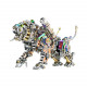 700pcs+ colorful bengal tiger 3d metal model assembly building kit for adults 700pcs+ colorful bengal tiger 3d metal model assembly building kit for adults