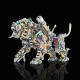 700pcs+ colorful bengal tiger 3d metal model assembly building kit for adults 700pcs+ colorful bengal tiger 3d metal model assembly building kit for adults