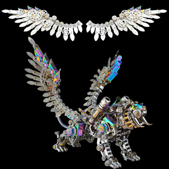 700pcs+ colorful bengal tiger 3d metal model assembly building kit for adults 700pcs+ colorful bengal tiger 3d metal model assembly building kit for adults