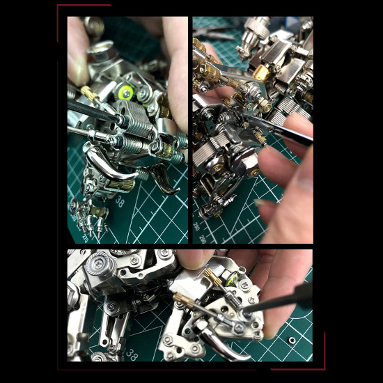700pcs+ colorful bengal tiger 3d metal model assembly building kit for adults 700pcs+ colorful bengal tiger 3d metal model assembly building kit for adults
