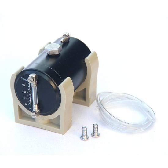 70ml or 140ml  metal oil tank fuel container for rc engine model / gasoline powered cars boats