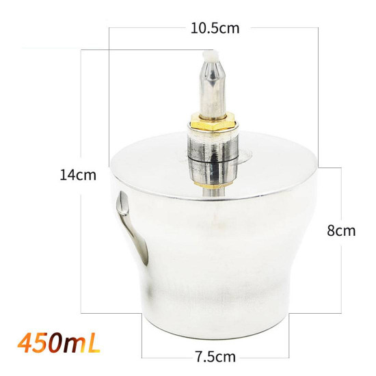 75 x 140mm 450ml anti explosion leak proof stainless steel lab alcohol burner lamp for stirling engine external combustion engine model 75 x 140mm 450ml anti explosion leak proof stainless steel lab alcohol burner lamp for stirling engine external combustion engine model
