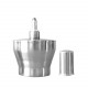 75 x 140mm 450ml anti explosion leak proof stainless steel lab alcohol burner lamp for stirling engine external combustion engine model 75 x 140mm 450ml anti explosion leak proof stainless steel lab alcohol burner lamp for stirling engine external combustion engine model