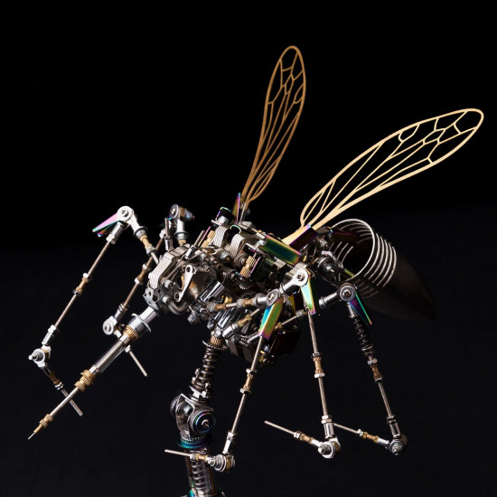750+pcs mechanical 3d assembly mosquito model steampunk art 750+pcs mechanical 3d assembly mosquito model steampunk art