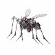 750+pcs mechanical 3d assembly mosquito model steampunk art 750+pcs mechanical 3d assembly mosquito model steampunk art