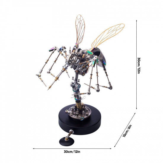 750+pcs mechanical 3d assembly mosquito model steampunk art 750+pcs mechanical 3d assembly mosquito model steampunk art
