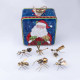 7pcs exquisite mini mechanical insect christmas gift box set educational toy gift 7pcs exquisite mini mechanical insect christmas gift box set educational toy gift