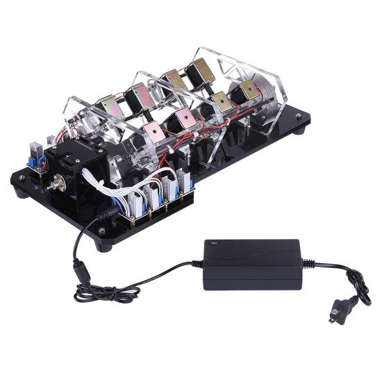 8 coils high power electromagnet engine model physical experiment motor 8 coils high power electromagnet engine model physical experiment motor