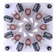 8-stage coil star disk motor 5000-10000rpm electric machine physical experiment model 8-stage coil star disk motor 5000-10000rpm electric machine physical experiment model