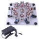 8-stage coil star disk motor 5000-10000rpm electric machine physical experiment model 8-stage coil star disk motor 5000-10000rpm electric machine physical experiment model
