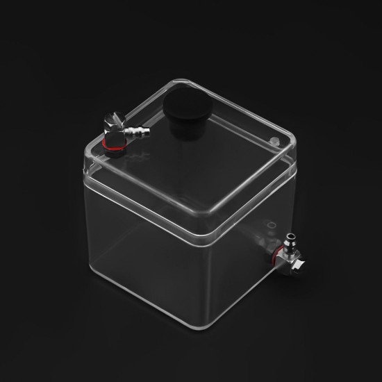 acrylic water tank cooler with pipe for toyan fs-v800 engine model acrylic water tank cooler with pipe for toyan fs-v800 engine model