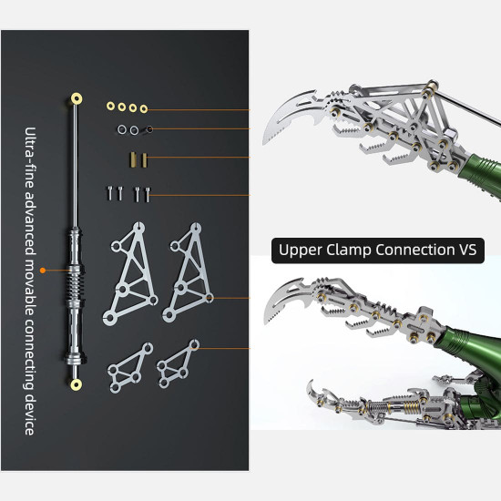adavanced 1014pcs+ mechanical green dynastes beetle 3d metal diy assembly kits toys adavanced 1014pcs+ mechanical green dynastes beetle 3d metal diy assembly kits toys