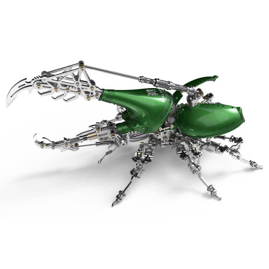 adavanced 1014pcs+ mechanical green dynastes beetle 3d metal diy assembly kits toys adavanced 1014pcs+ mechanical green dynastes beetle 3d metal diy assembly kits toys