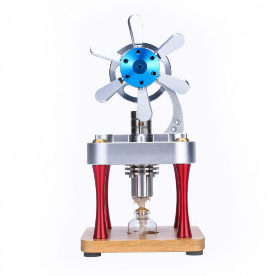 air-cooled metal vertical stirling engine with flywheel fan model education toy air-cooled metal vertical stirling engine with flywheel fan model education toy