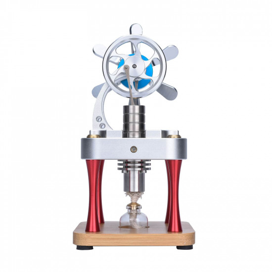 air-cooled metal vertical stirling engine with flywheel fan model education toy air-cooled metal vertical stirling engine with flywheel fan model education toy