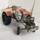 alcohol powered mini tractor with fire stirling engine alcohol powered mini tractor with fire stirling engine