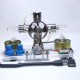 alpha hot air horizontal opposed generator stirling engine model science toy alpha hot air horizontal opposed generator stirling engine model science toy