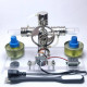 alpha hot air horizontal opposed generator stirling engine model science toy alpha hot air horizontal opposed generator stirling engine model science toy